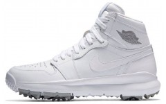 Jordan Air Jordan 1 Retro Golf Cleat White Metallic