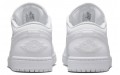 Jordan Air Jordan 1 low quilted "triple white"