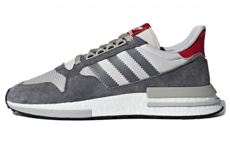 adidas originals ZX 500 RM Grey Four Scarlet