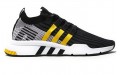 adidas originals EQT Support Mid Adv Black Equipment Yellow