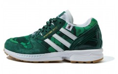 UNDEFEATED x Bape x adidas originals ZX 8000