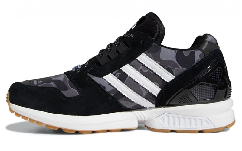 Bape x UNDEFEATED x adidas originals ZX 8000