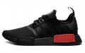 adidas originals NMD_R1 Core Black Lush Red