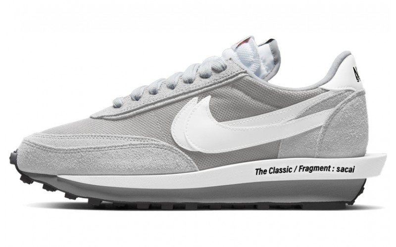 Fragment Design x Sacai x Nike LDWaffle "Light Smoke Grey"