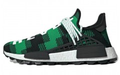 Pharrell Williams x BBC x adidas originals NMD Human Race Trail 'Green Plaid'