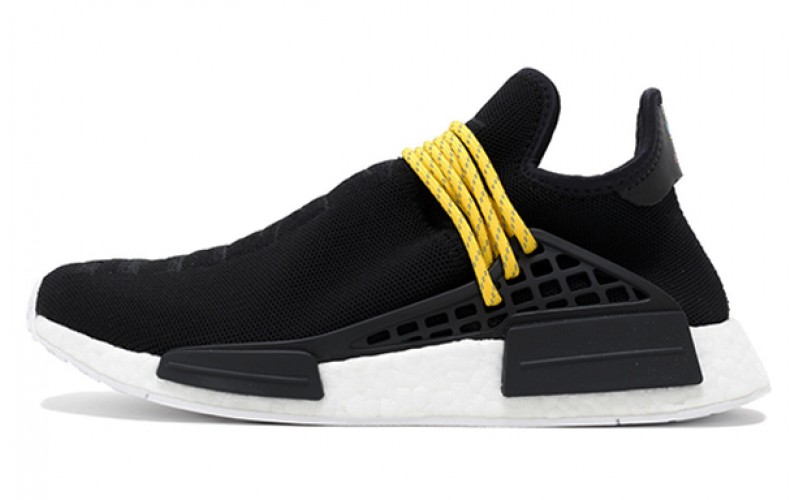 Pharrell Williams x adidas originals NMD HU Human Species Black