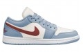 Jordan Air Jordan 1 Low Blue Grey Dune Red