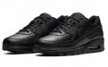 Nike Air Max 90 Leather "Triple Black"