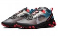 Nike React Element 87 Blue Chill Solar Red