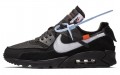 OFF-WHITE x Nike Air Max 90 Black THE TEN