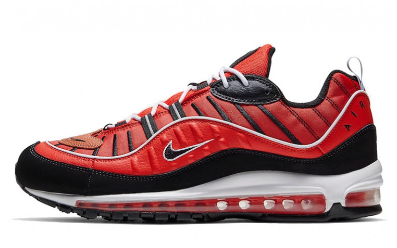 Nike Air Max 98 "Habanero Red Black"