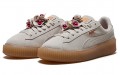 PUMA Suede Platform Flower Tassel