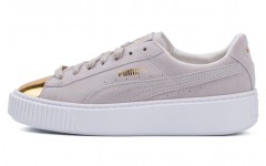 PUMA Suede Platform Gold