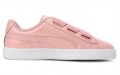 PUMA Basket Heart Patent Pink