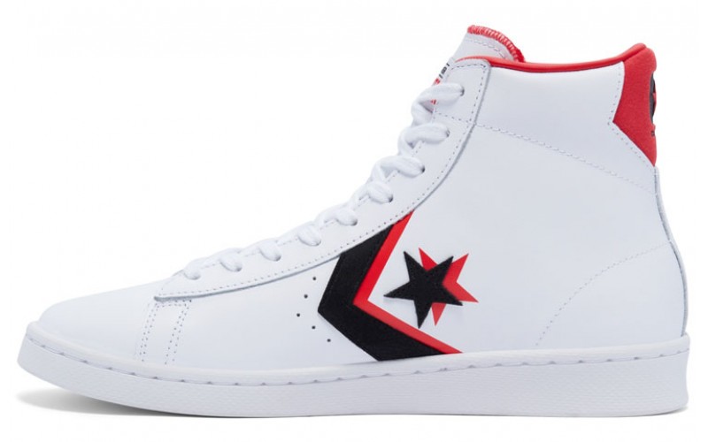 Converse Cons Pro Leather Double Logo High Top