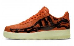 Nike Air Force 1 Low 07 skeleton qs "orange"