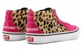 Supreme x Vans SK8 Velvet Leopard Magenta