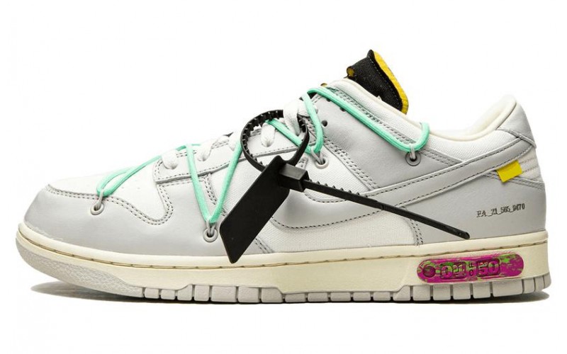 OFF-WHITE x Nike Dunk Low "The 50" NO.4