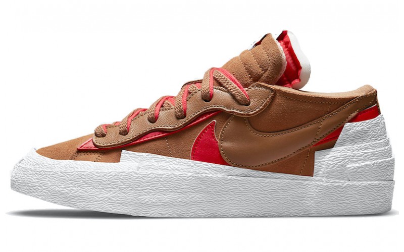 Sacai x Nike Blazer Low "British Tan"