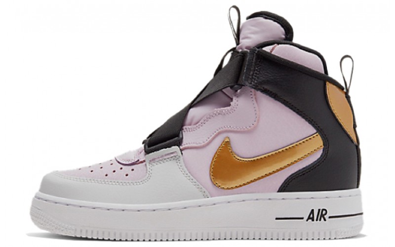 Nike Air Force 1 Iced Lilac Gold GS