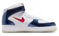 Nike Air Force 1 QS "IUniversity Red and Midnight Navy"