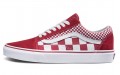 Vans Old Skool Mix Checker Chili PepperTrue White