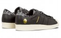 UNDEFEATED x BAPE BLACK x adidas originals Superstar 80s