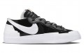 Sacai x Nike Blazer Low black patent leather