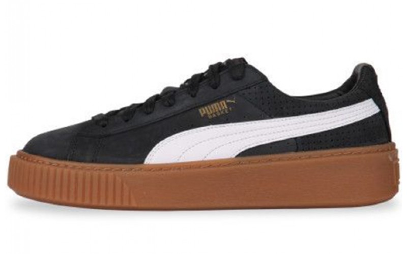 PUMA Basket Platform Perf Gum