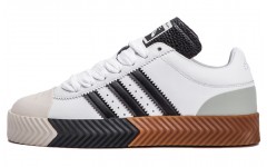 alexander wang x adidas originals Superstar Skate White Black