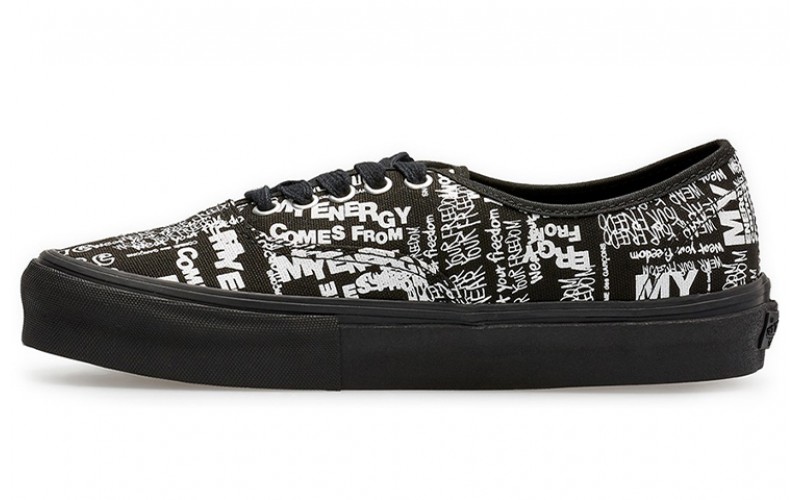 CDG x Vans Authentic LX 'Graffiti'