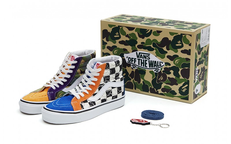 A BATHING APE x Vans SK8 38 DX