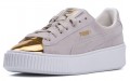 PUMA Suede Platform Gold