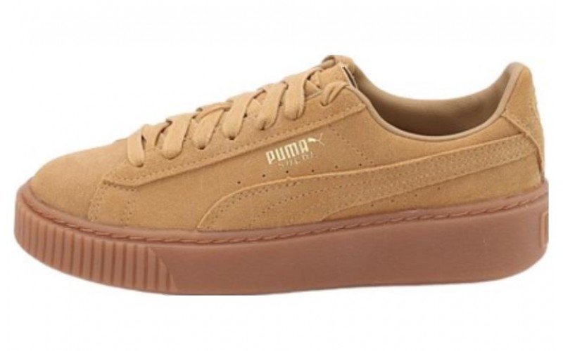 PUMA Suede Platform Core Oatmeal