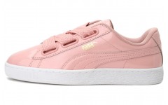 PUMA Basket Heart Patent Pink