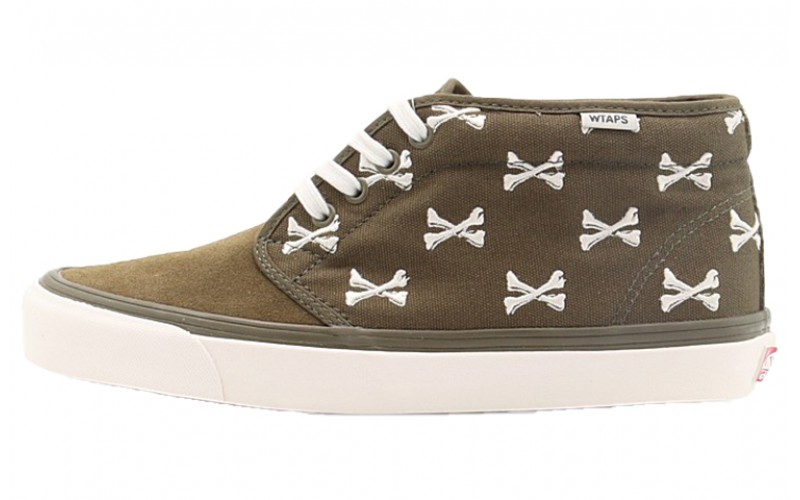 Vans Chukka Boot WTAPS Olive Crossbones