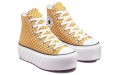 Converse Chuck Taylor All Star Lift 2X Platform Polka Dots