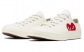 CDG x Converse 1970s Chuck Taylor All-Star Ox Comme des Garcons PLAY White