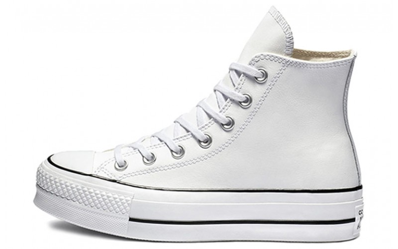 Converse Chuck Taylor All Star Platform Clean Leather High Top