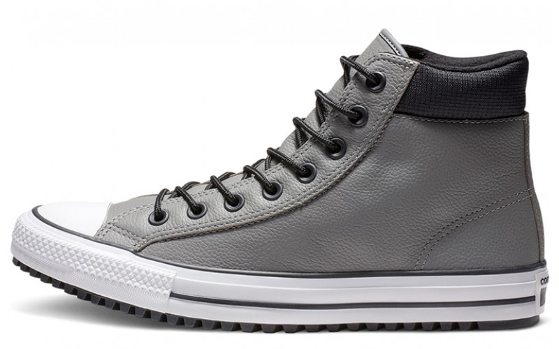 Converse Chuck Taylor All Star PC Leather High Top Boot Grey