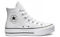 Converse Chuck Taylor All Star Platform Clean Leather High Top