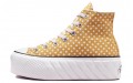 Converse Chuck Taylor All Star Lift 2X Platform Polka Dots