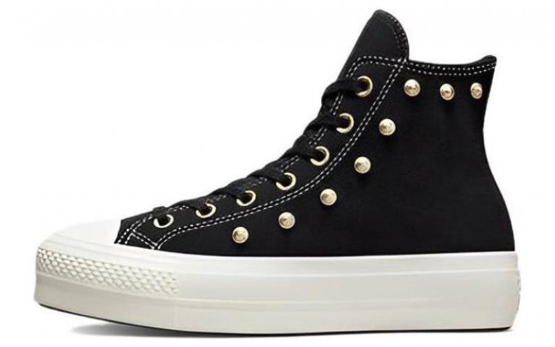 Converse Chuck Taylor All Star Lift Platform Suede Studs