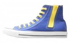 Converse Chuck Taylor All Star Side Zip Hi "Radio Blue Yellow"