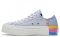 Converse Chuck Taylor All Star Rainbow Platform Low Top