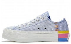 Converse Chuck Taylor All Star Rainbow Platform Low Top