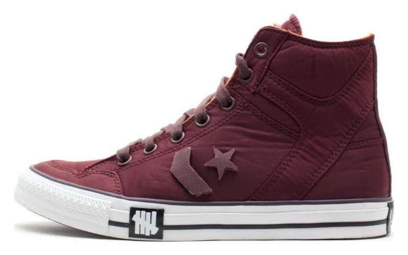 Converse Poorman Weapon Hi Undefeated Tawny Burgundy