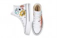 Converse Hand Painted Platform Chuck Taylor All Star High Top