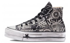 Converse Chuck Taylor All Star Lift Platform Comic Strip