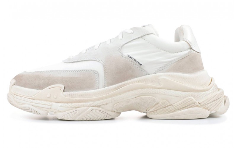 Balenciaga Triple S White Ecru